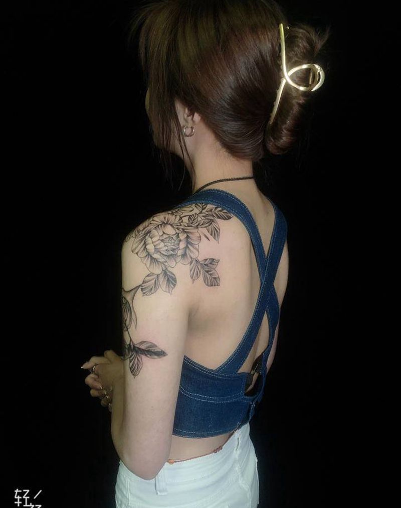 遮盖素花纹身图片_手臂素花纹身图案