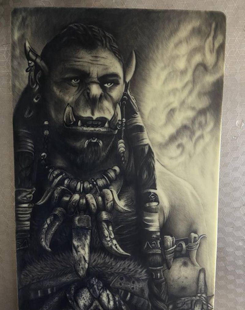 写实练习皮纹身图片_欧美写实纹身图案