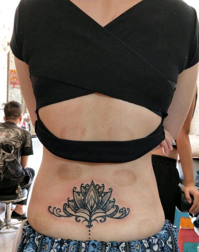 点刺图腾纹身图片