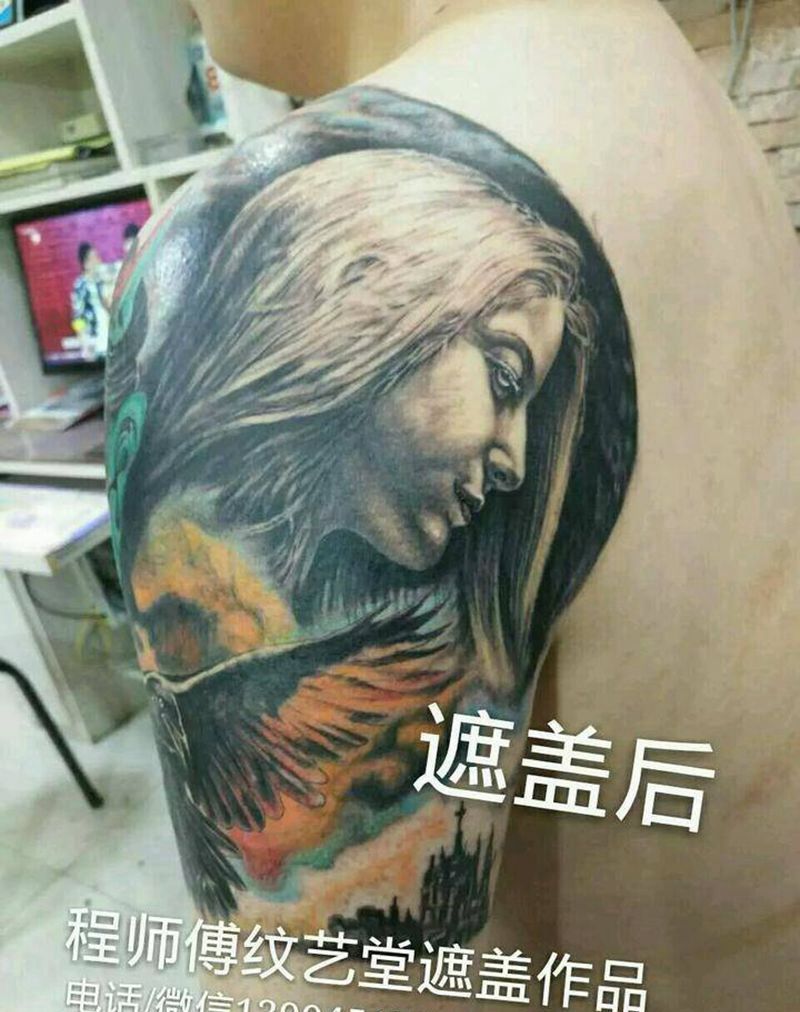 遮盖失败纹身纹身图片