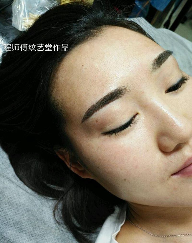 丝雾眉作品纹身图片