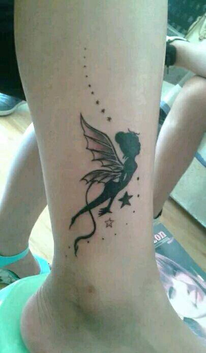 天使纹身图片