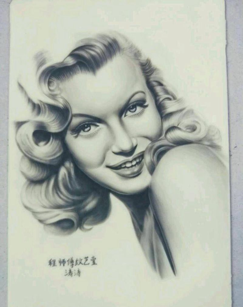 本店零基础学员的练习皮纹身图片