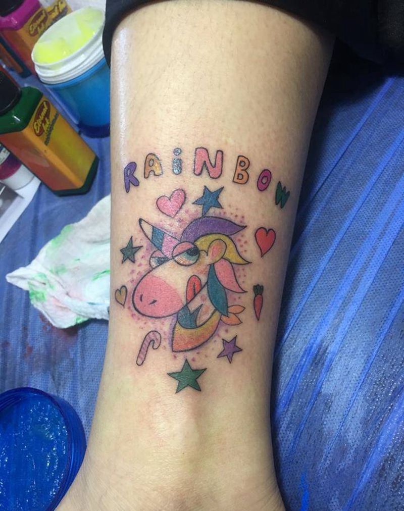 小清新纹身图片