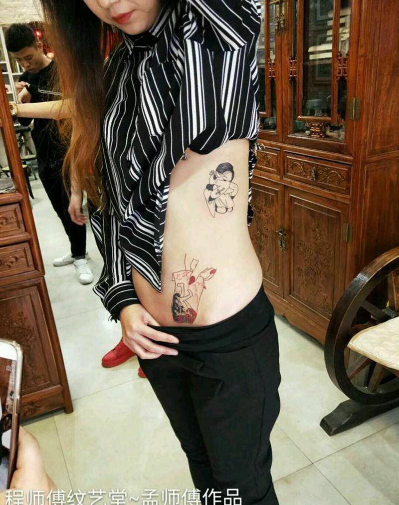 韩风小图纹身图片