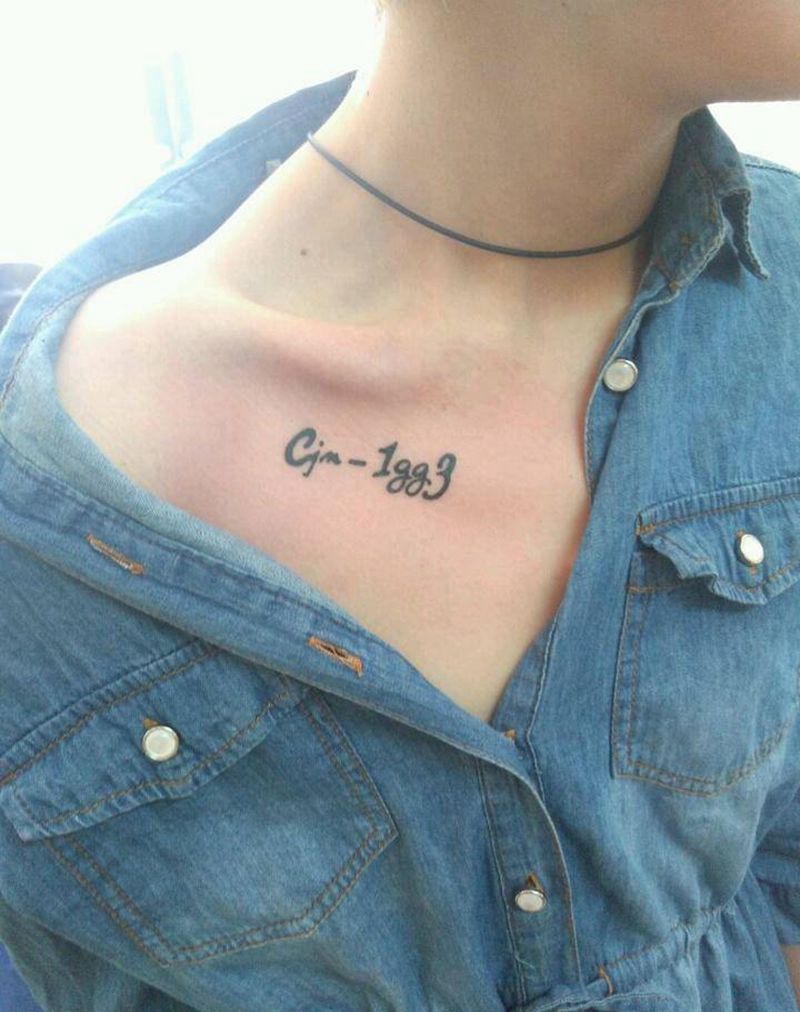 英文名纹身图片