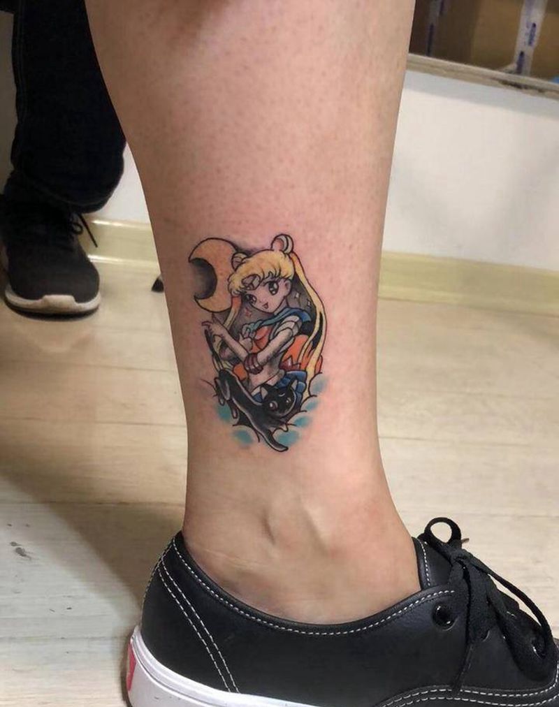 美少女战士纹身图片