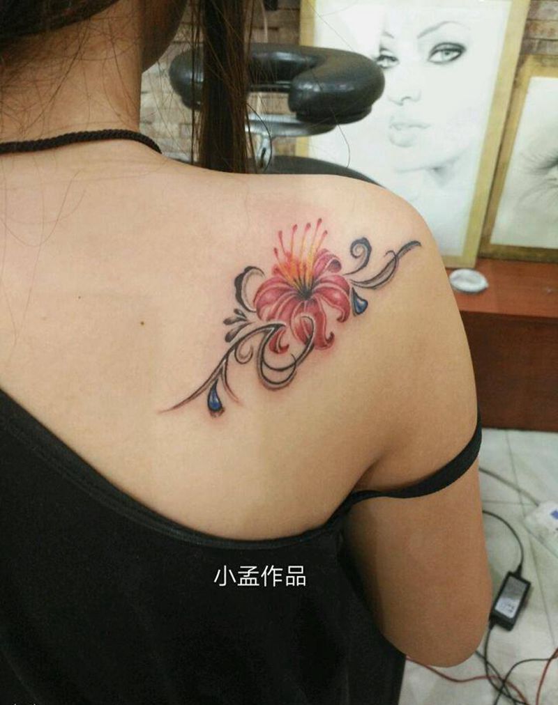 小清新纹身图片