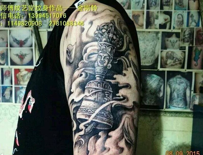 金钢铃纹身图片