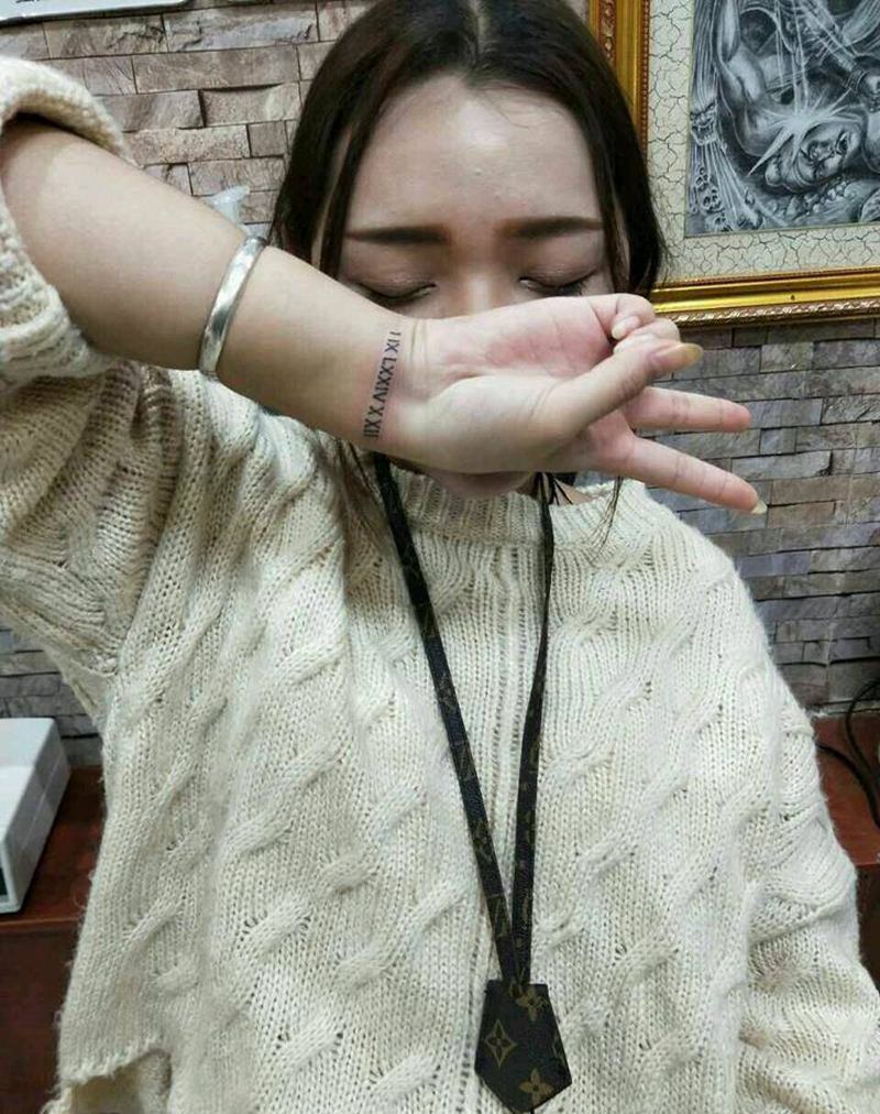 小清新纹身图片