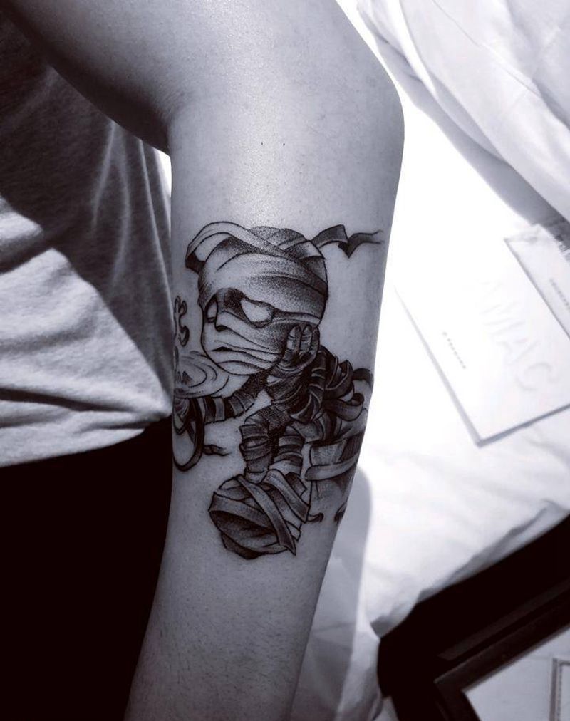 阿木木纹身图片_点刺纹身图案