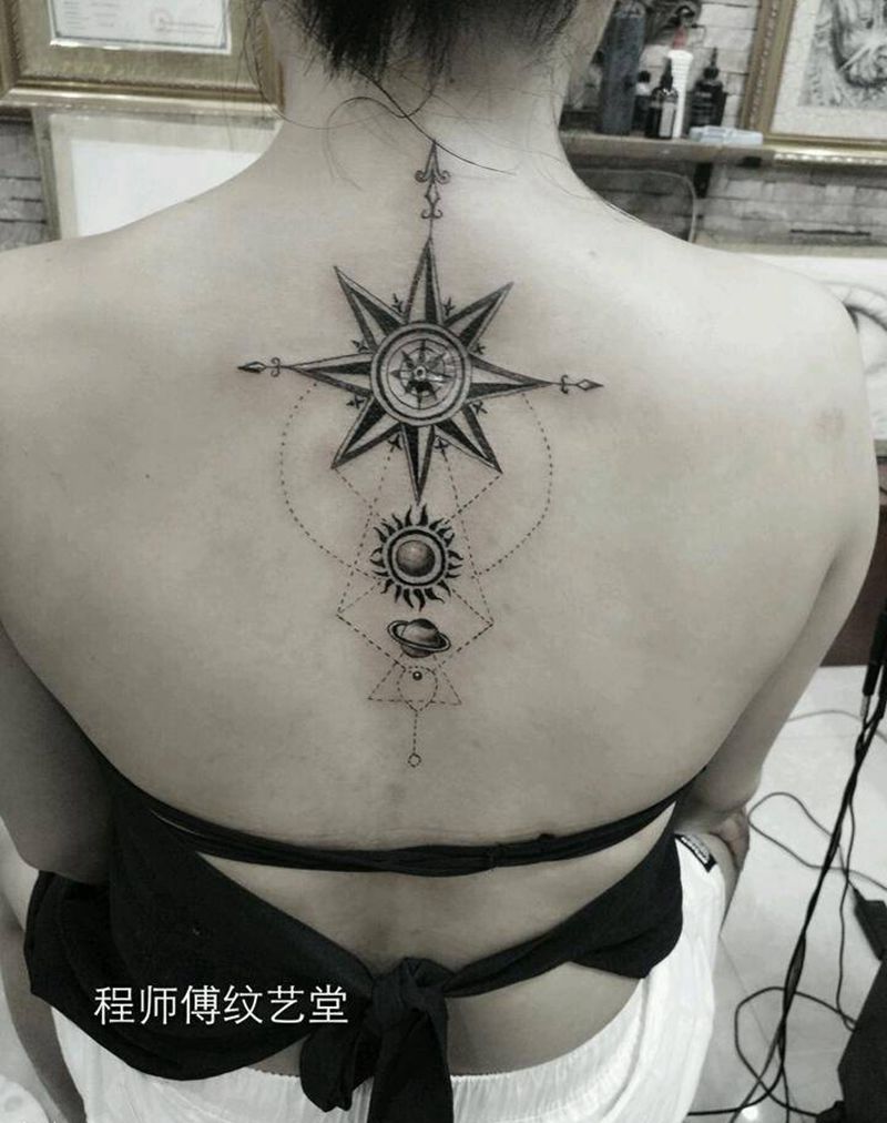 遮盖疤痕纹身图片