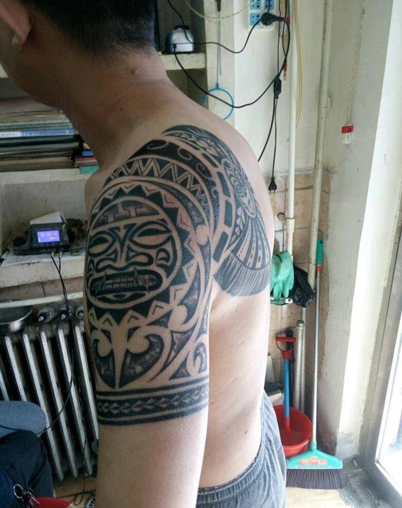 玛雅图腾纹身图片