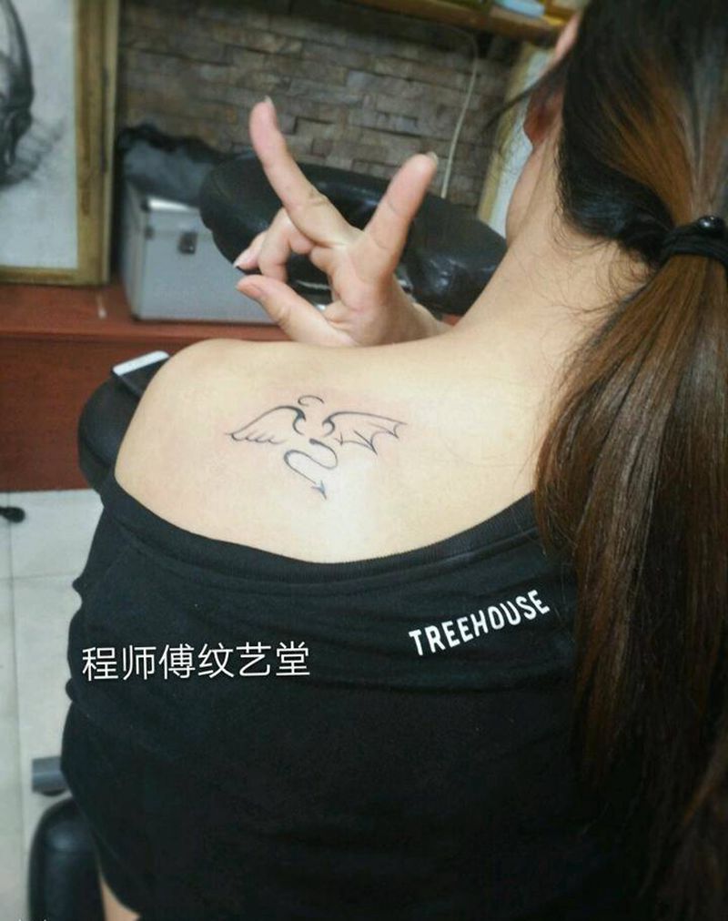 小清新纹身图片