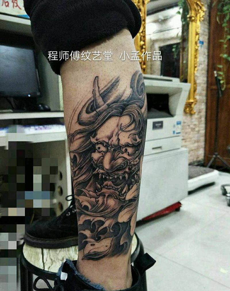 孟师傅作品纹身图片