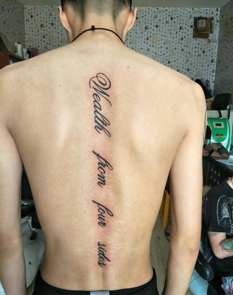 英文字母纹身图片