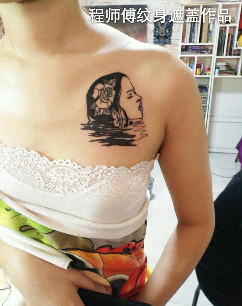 遮盖作品纹身图片
