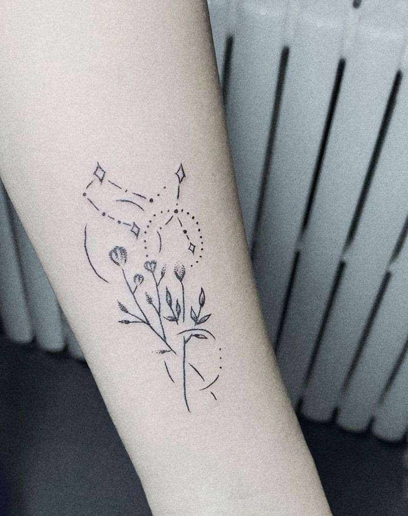 小清晰字母纹身图片_手臂胸部新传统花体字纹身图案