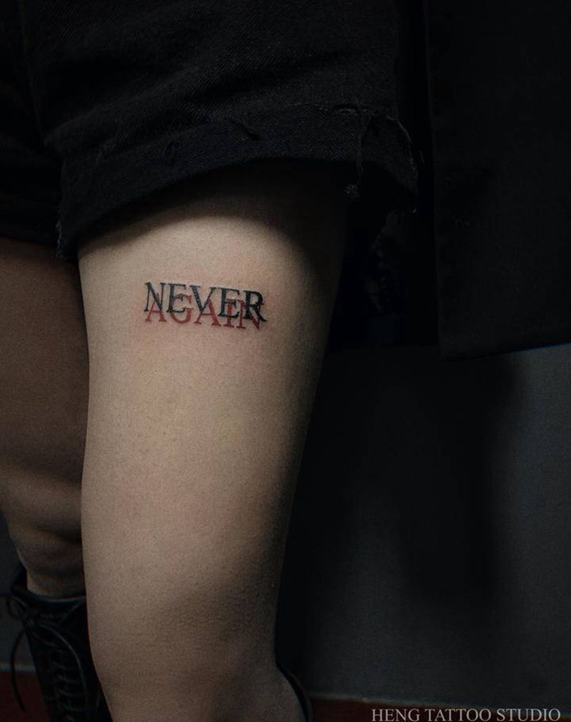 小图秀纹身图片_胸部腿部点刺图腾纹身图案