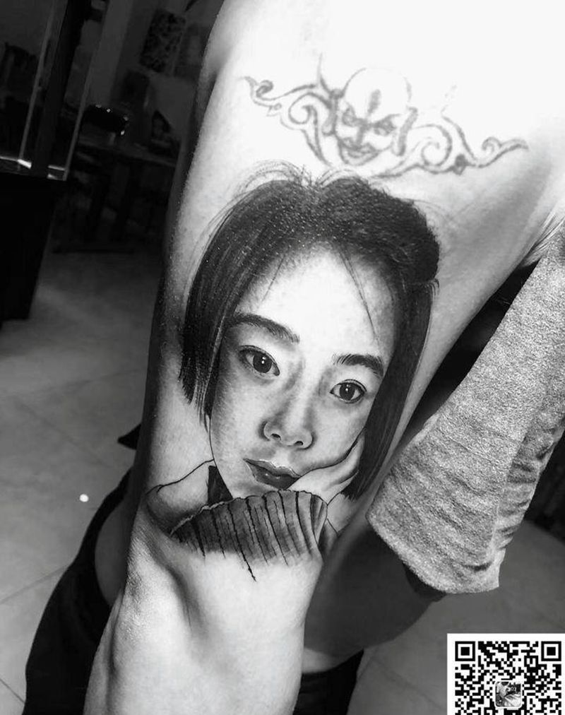 一生所爱纹身图片_头像纹身图案