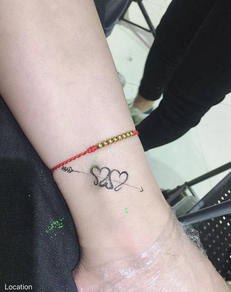 穿你个❤️纹身图片_腿部新传统纹身图案