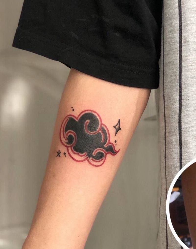 遮盖纹身图片_手臂Old School纹身图案