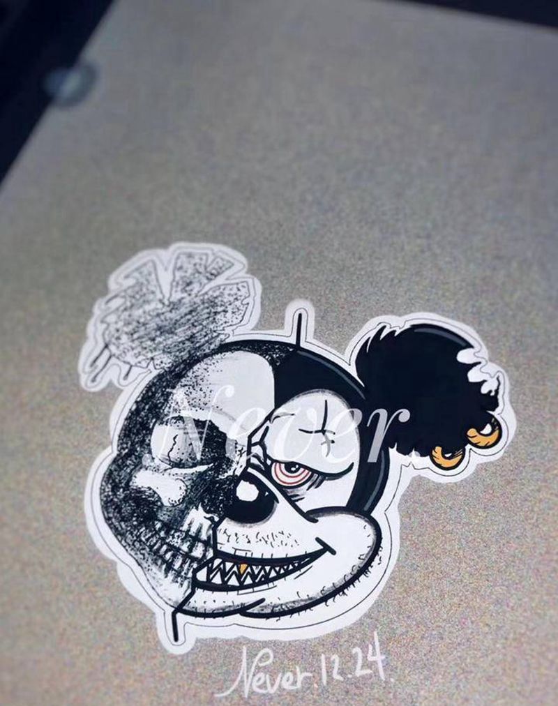 School原创手稿纹身图片_Old School点刺米奇纹身图案