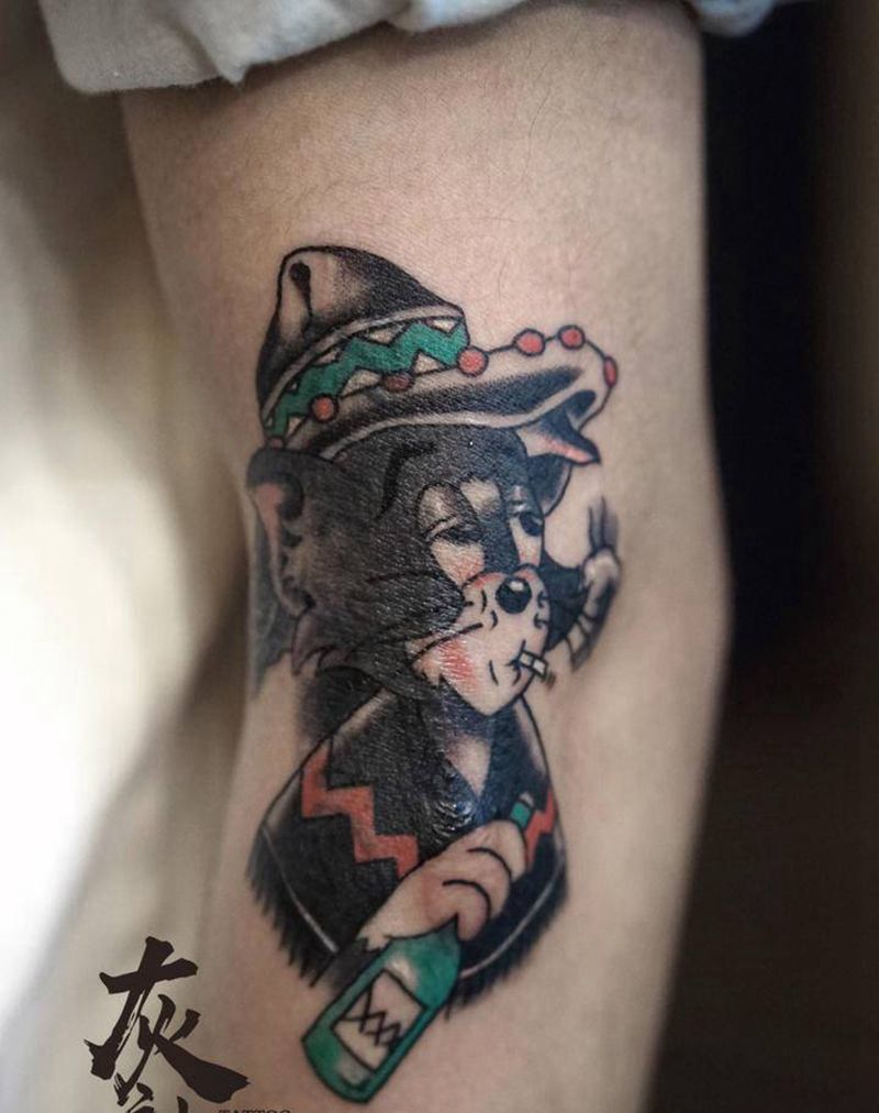 汤姆纹身图片_Old School纹身图案