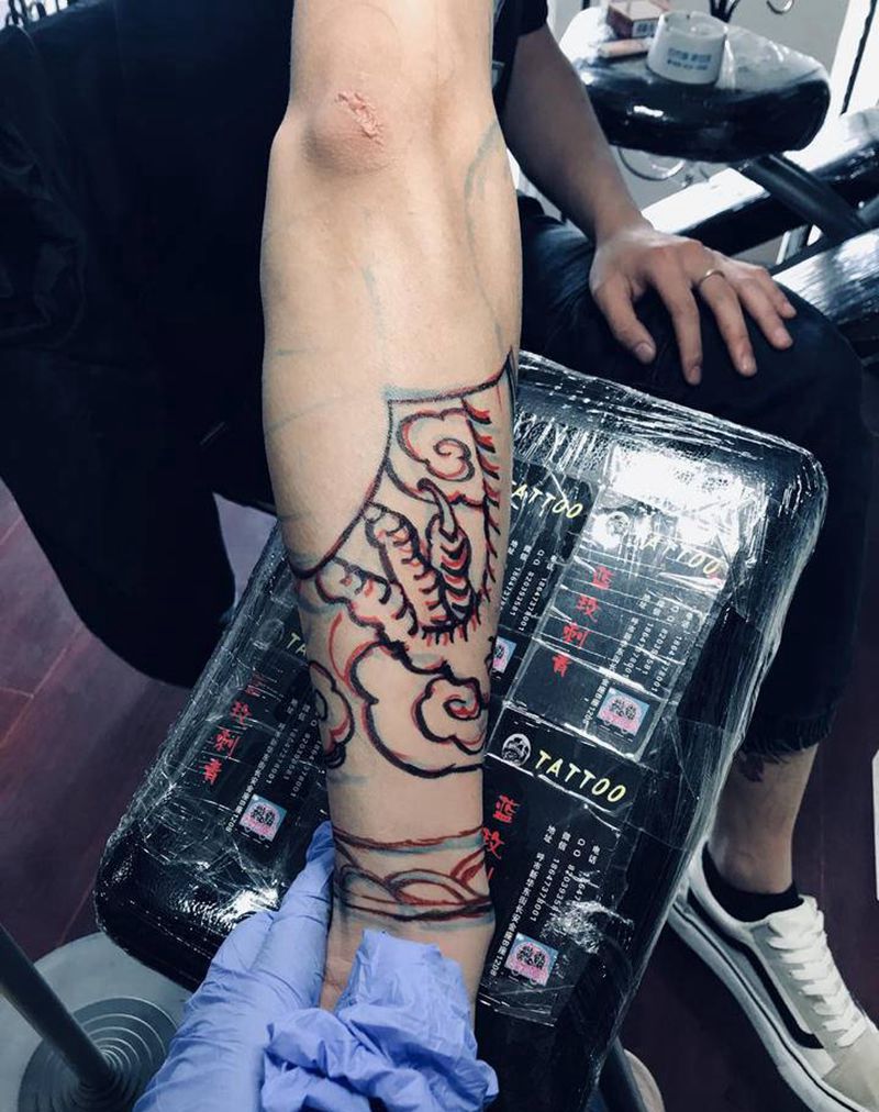 花臂纹身图片_手臂纹身图案