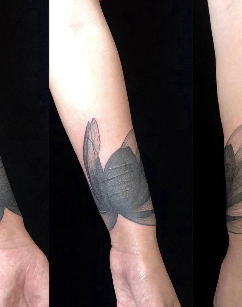 遮盖#纹身图片_手臂点刺纹身图案