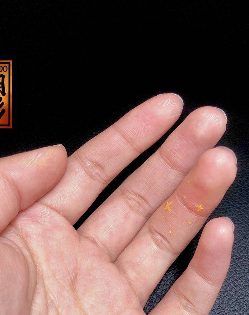 小星星纹身图片_手部纹身图案