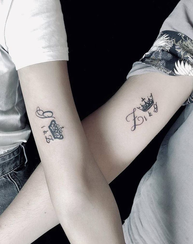 情侣自选图纹身图片_手臂纹身图案