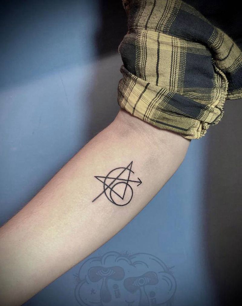 复联纹身图片_手臂纹身图案