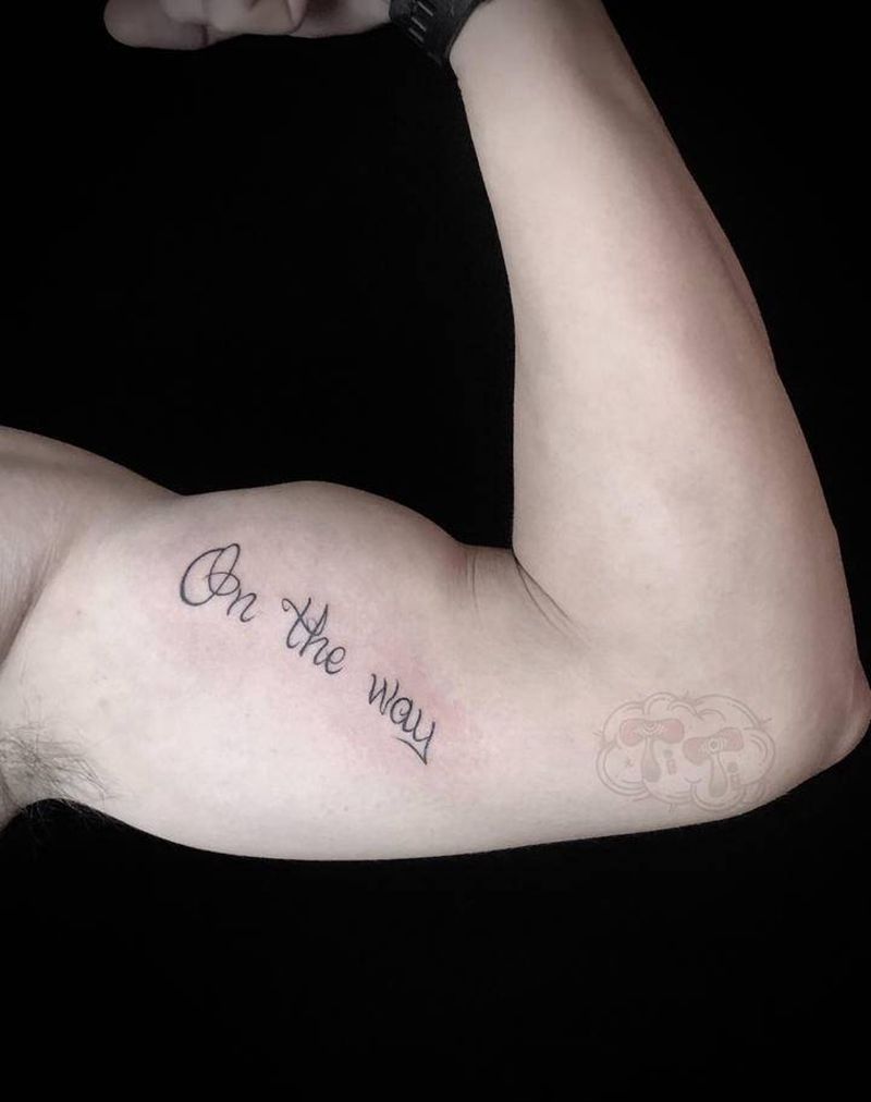 字母纹身图片_手臂纹身图案