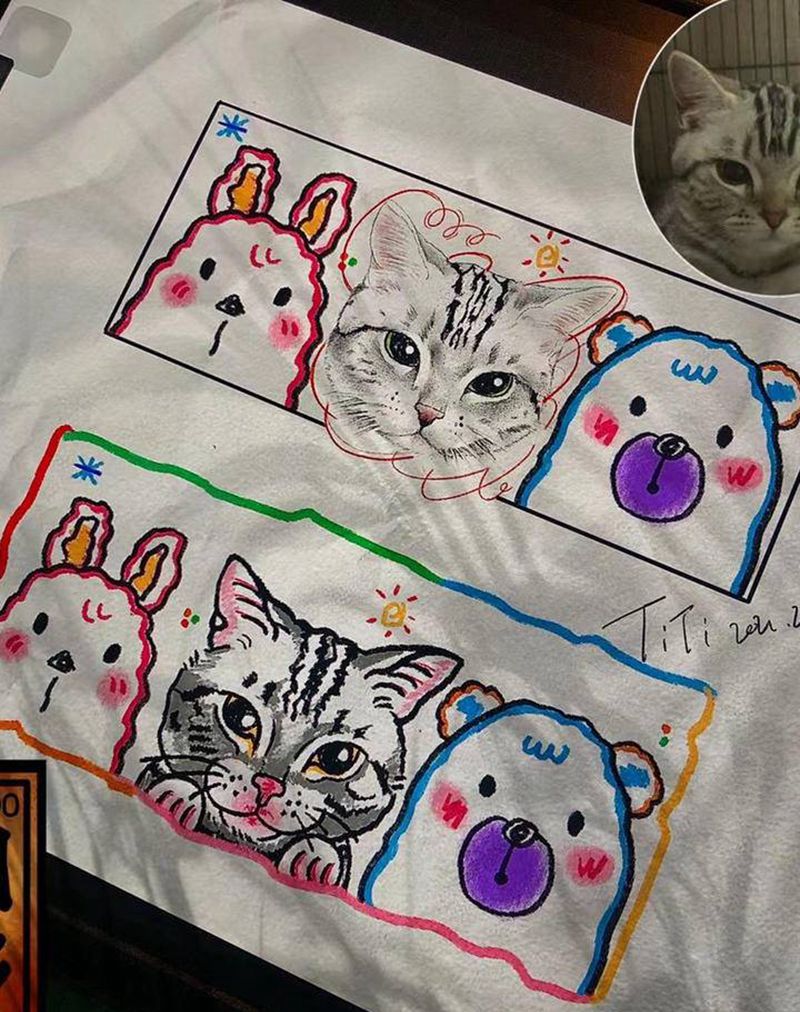 私人订制手稿纹身图片_Old School原创纹身图案