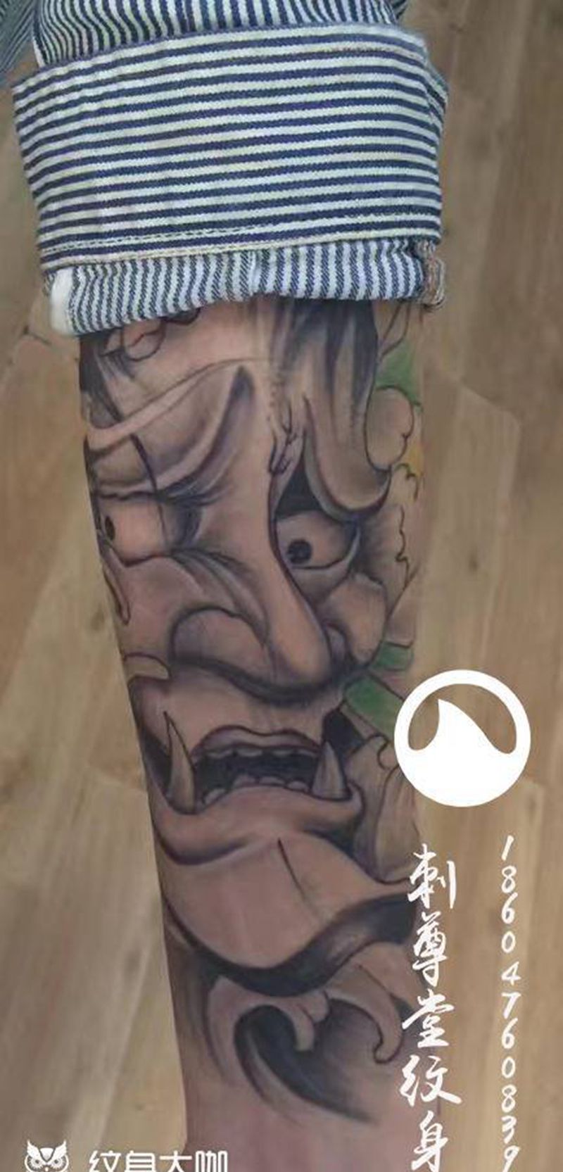 恢复后纹身图片_手臂新传统纹身图案
