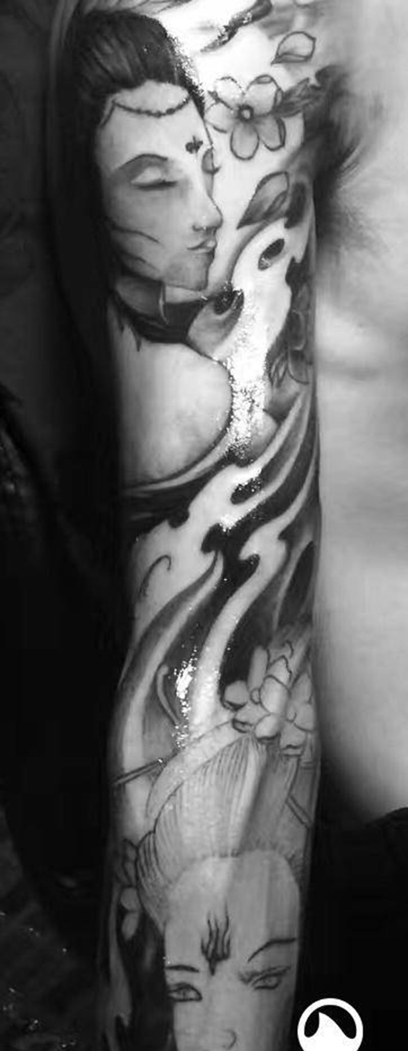 传统纹身图片_手臂老传统新传统纹身图案