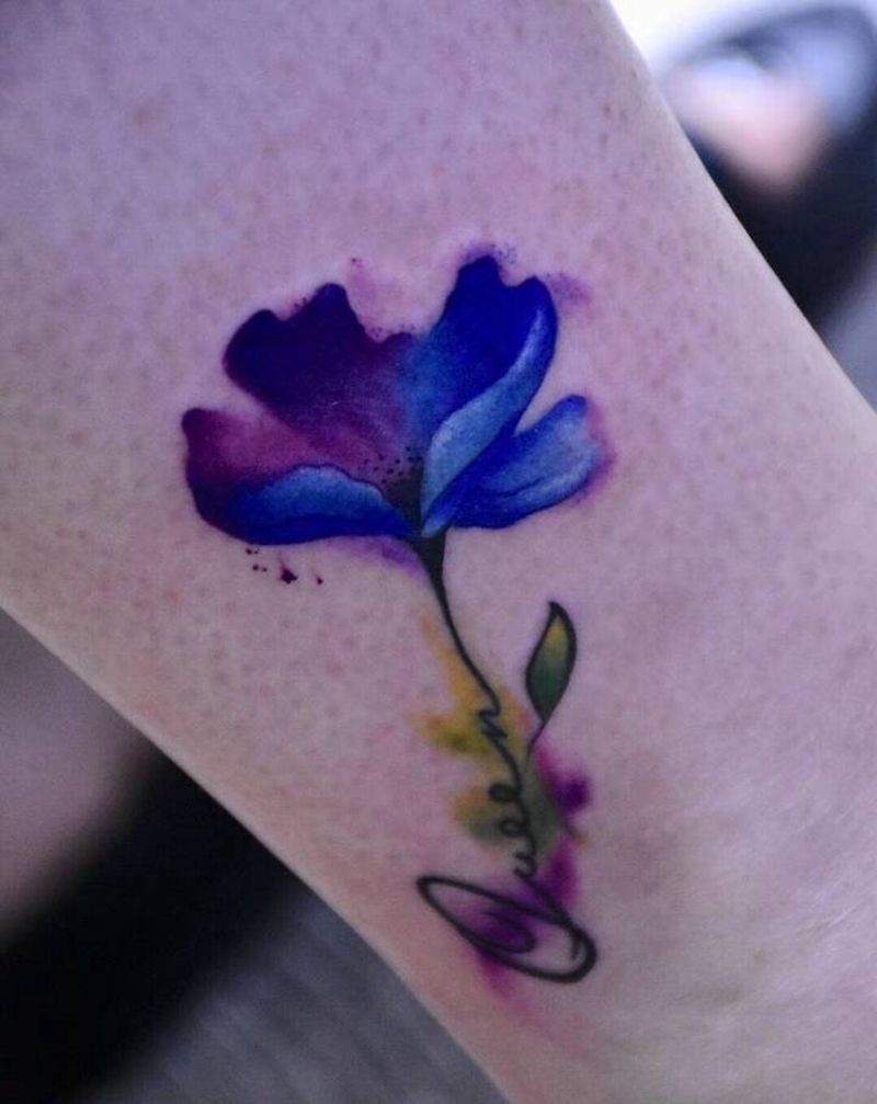 刺尊堂纹身-水彩纹身图片_手臂水彩纹身图案