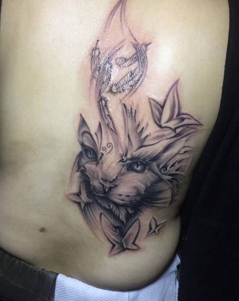 刺尊堂纹身-纹身图片_背部新传统纹身图案