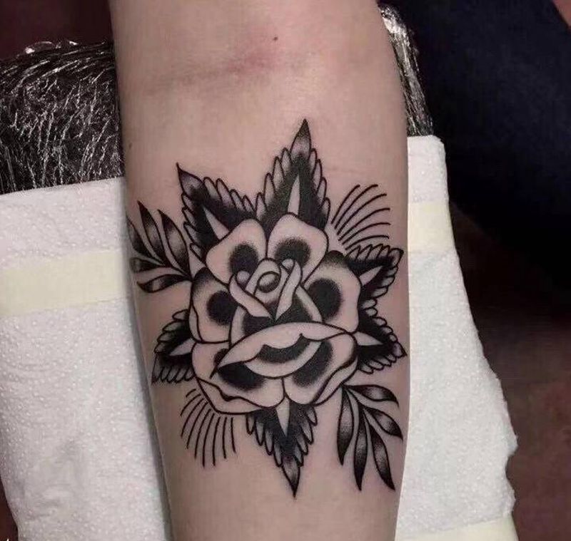 school纹身图片_手臂纹身图案