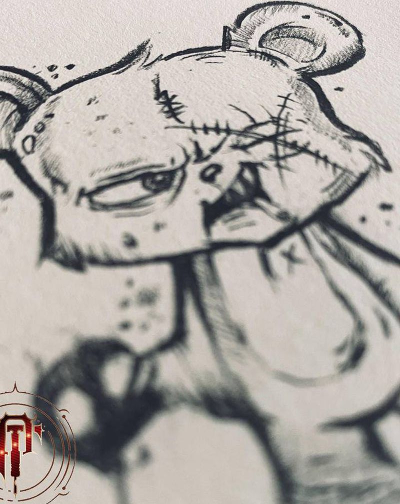 暗黑杰瑞纹身图片_手臂腹部新传统暗黑杰瑞纹身图案