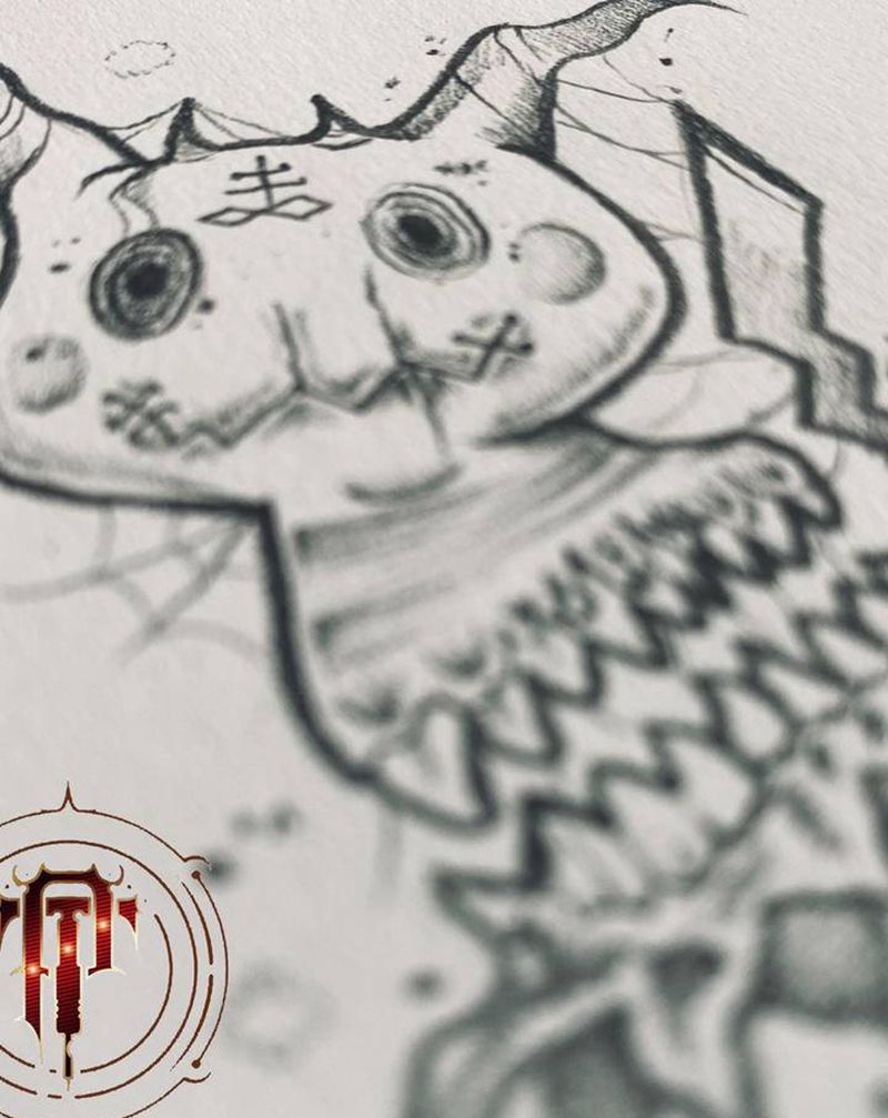 暗黑皮卡丘纹身图片_手臂手部新传统暗黑皮卡丘纹身图案