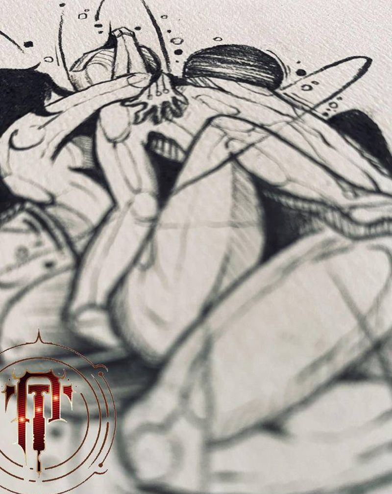 拥抱纹身图片_手臂新传统拥抱男女纹身图案