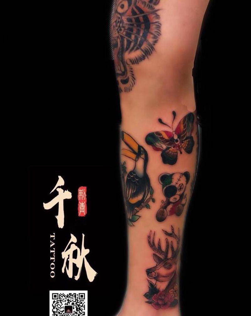 old schoo l纹身图片_Old School纹身图案