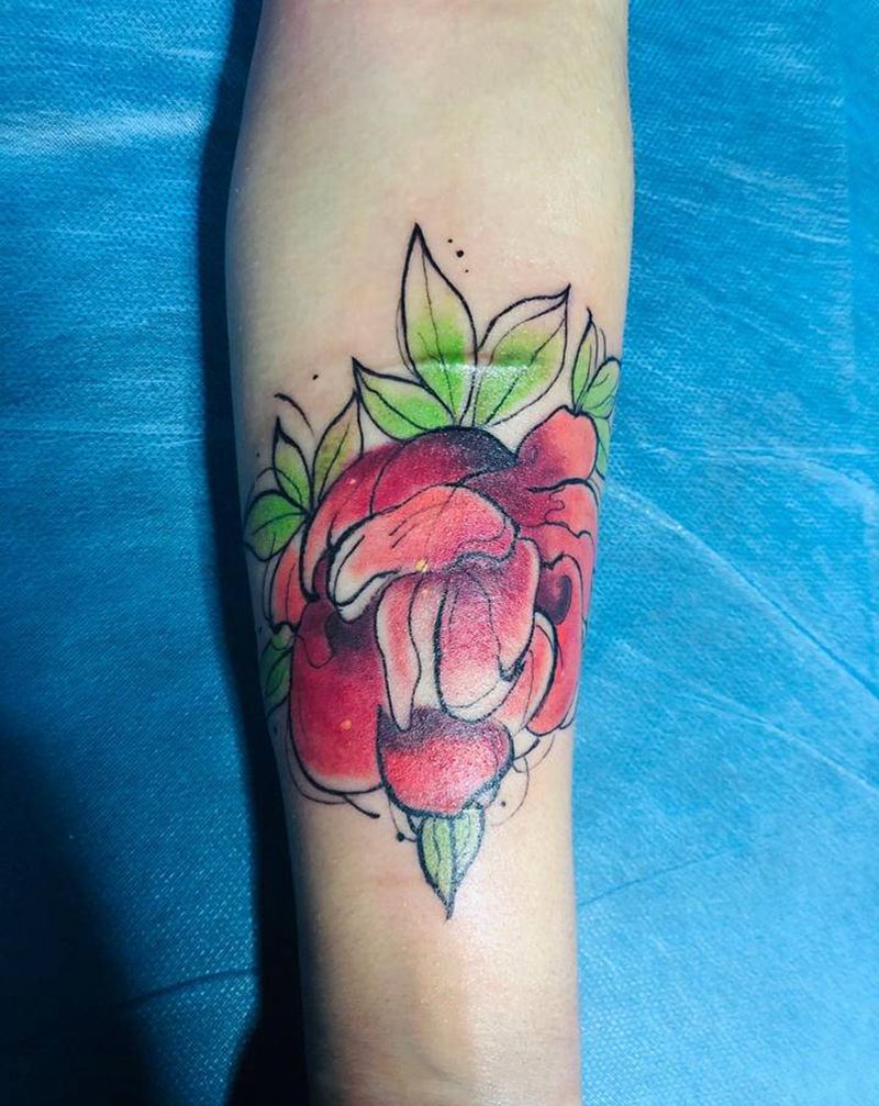 花花纹身图片_手臂纹身图案