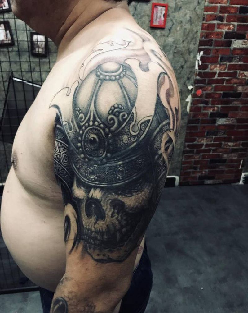 花臂纹身图片_手臂纹身图案