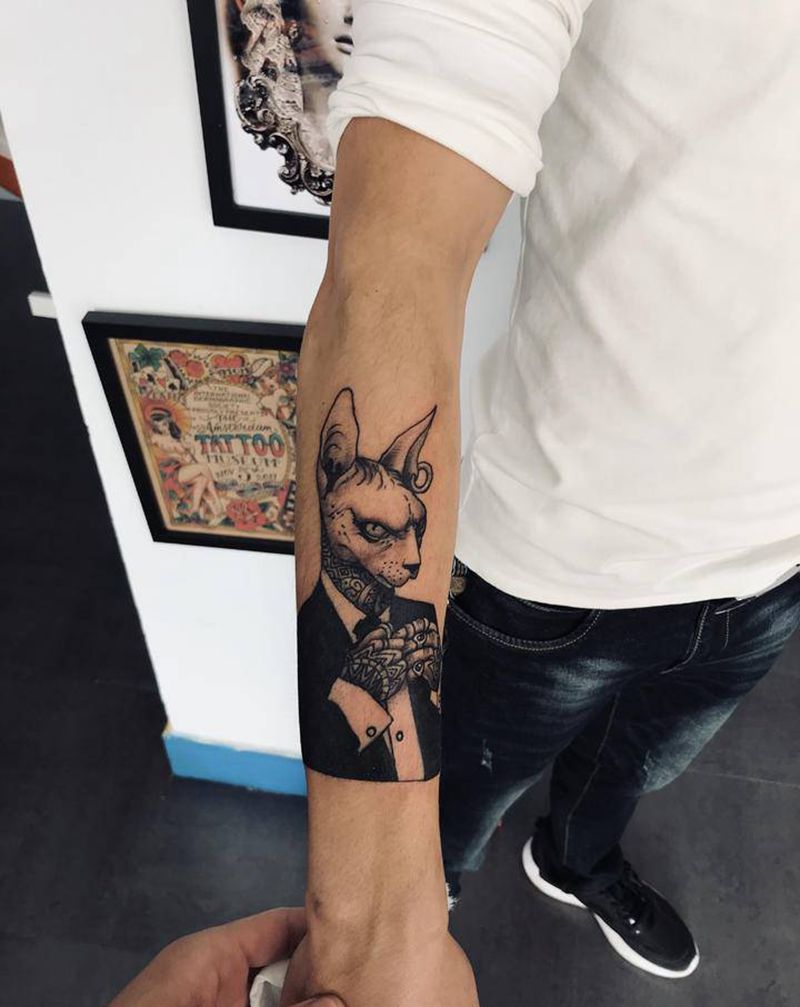 比鲁斯纹身图片_欧美写实纹身图案