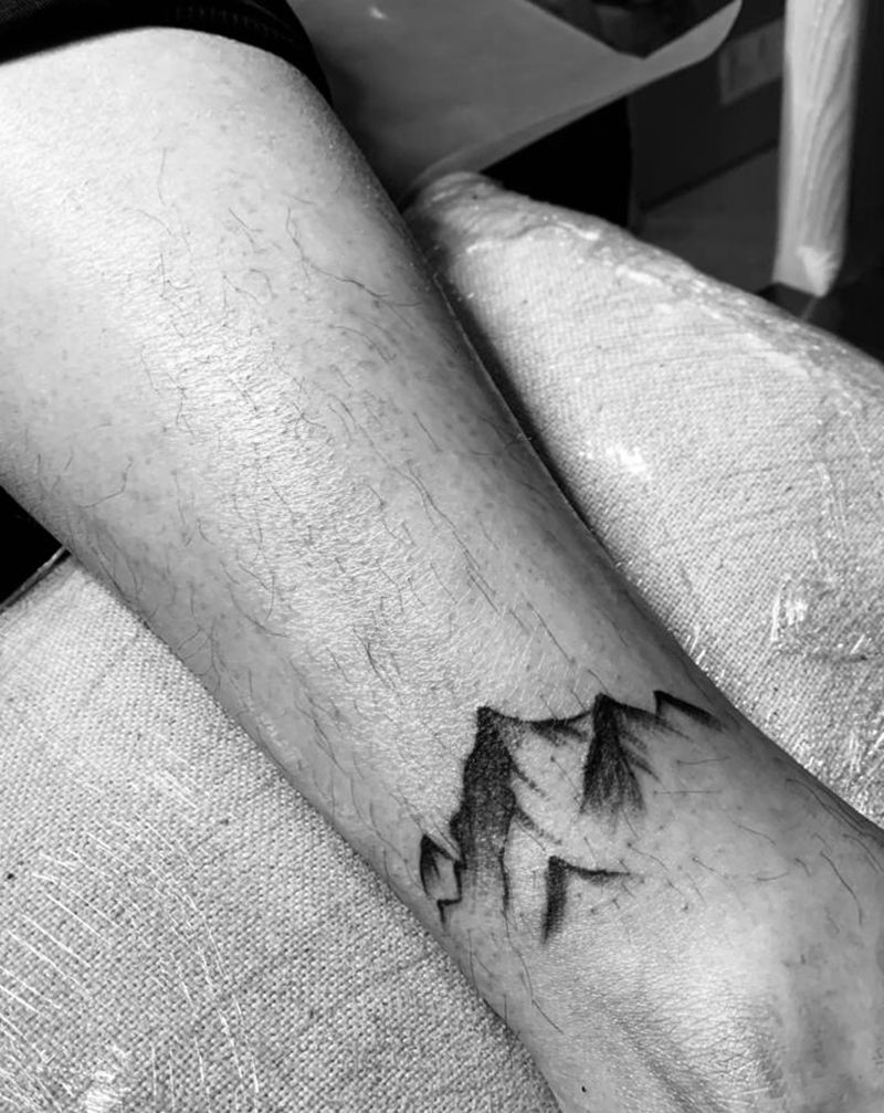 小图纹身图片_脚部纹身图案