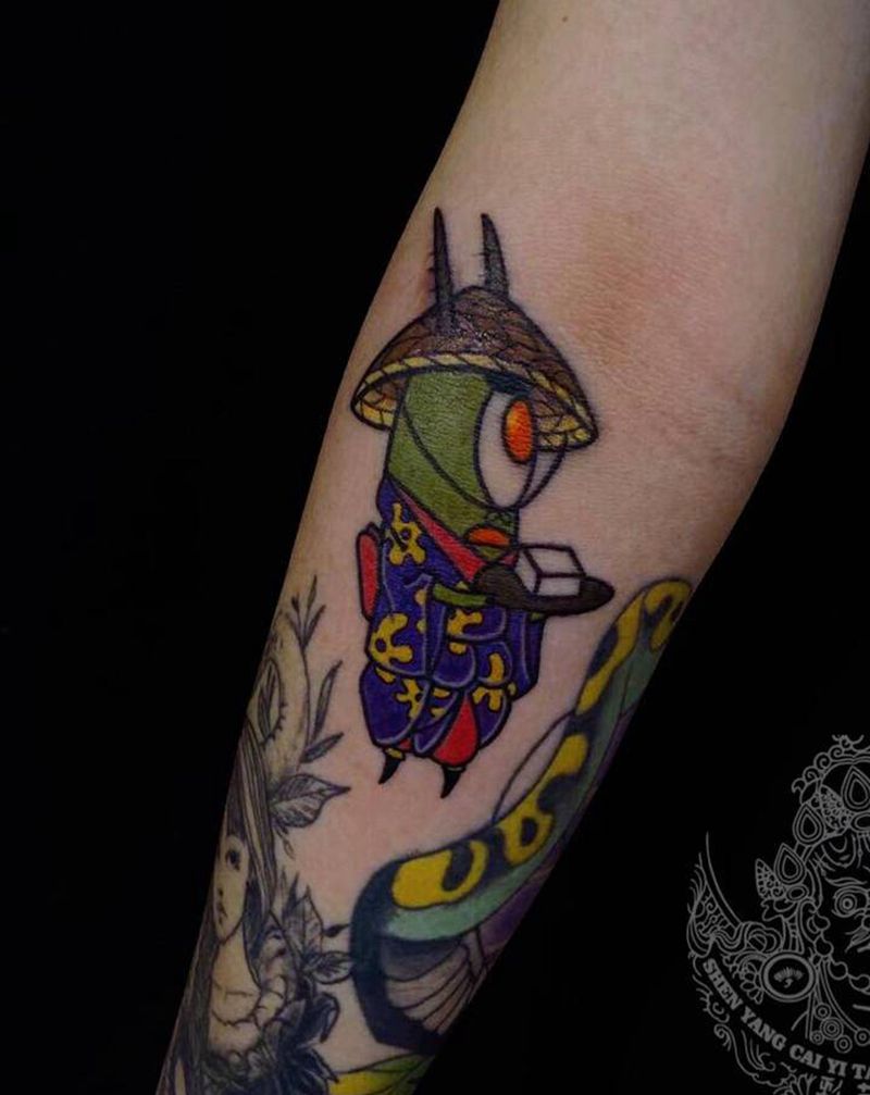 彩色小图纹身图片_手臂New SchoolOld School纹身图案