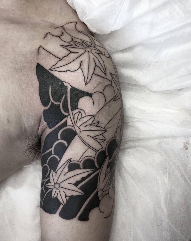 下次继续纹身图片_手臂老传统纹身图案